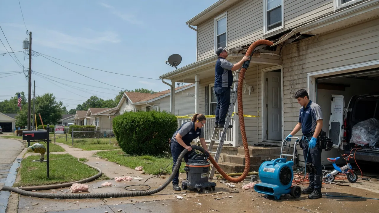 Water Damage Restoration in Pittsboro, IN near me